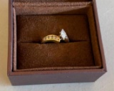 Ladies 14k Gold and Diamond Ring