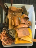 Tote of Horse Tack, Bits, Bridles, Harness - See Pictures