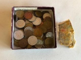 Collection of German Coins and Paper