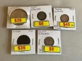 5 Foreign Coins