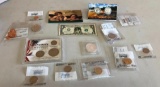 Group of Misc. U.S. Coins and Elvis Presley One Dollar Bill