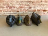 4 Duck Decoys