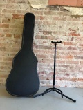 Guitar Case and Guitar Stand