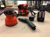 Belt Sander, Palm Sander & Batteries