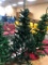 Artificial Christmas Tree, Approx. 5ft on Stand Pre-Lit w/ Strand of Lights