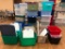 Lot of 13 Totes w/ Lids