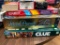 5 Games; Clue, Trivial Pursuit, Scrabble, Dominos Cribbage & Scrabble Dictionaries