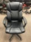 Newer Office Chair by Global Furniture, Mfg. 09/18 - Fixed Arms, Padded, Rolling, Adj. Height