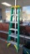 Werner Model 5906 6Ft Fiberglass Step Ladder 225lb Capacity