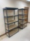 Lot of 2 Metal Shelving Units, Each with 5 Shelves, Approx. 36in Wide, 12in Deep and 60in Tall