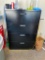 4 Drawer Metal Lateral File Cabinet w/ Key