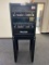 Snack Vending Machine w/ Stand, Includes Keys, Functions Good, Quarters Only, Clean