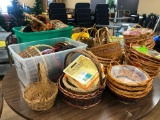 Large Selection of Wicker Baskets