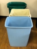 Lot of 6 Waste Paper Baskets