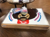 Cornhole Style Bean Bag Toss Game w/ Bear