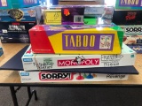 Gard Games, Monopoly, Sorry, Taboo