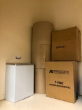 3 Rolls of Paper Towels, 2 Stainless Sanitary Napkin Disposal Containers