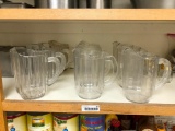 12 Plastic Water or Beer Pitchers