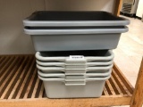 Lot of 7 Bus Tubs