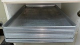 Lot of 13 Full Size Aluminum Sheet Pans