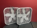 Lot of 2 Fans