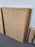 Lot of 8 Large Corkboards or Message Boards, Most are 36in x 48in