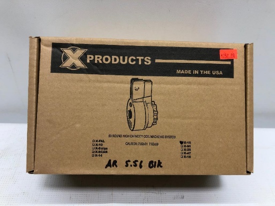 XS Products Inc X-14 High Capacity Coil Magazine Sytem 50 Round .223 / 5.56 w/ Manual