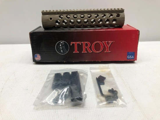 Troy 9" Alpha BattleRail No Sight for AR15 & M4 Carbines