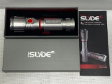 NEBO Slyde Z, 2 in 1 - 4750 LUX LED Flashlight, 250 Lumen C-O-B Work Light in Gift Box