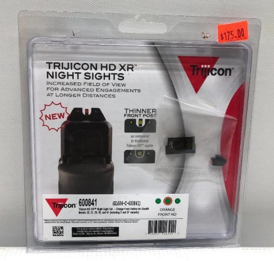 Trijicon HD XR Night GL604-C-600841 Orange, Model 20,21,259,30 and 41. MSRP:$175.00