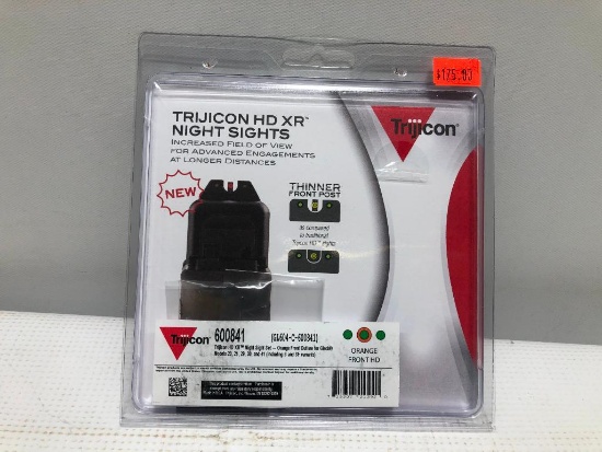 Trijicon HD XR Night GL604-C-600841 Orange, Model 20,21,259,30 and 41. MSRP:$175.00