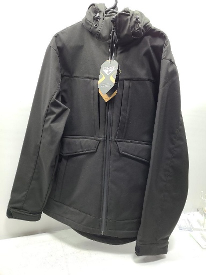 Condor Overcast Softshell Parka Men's Size Large Black
