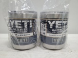 (2) YETI Rambler 10 oz Lowball Navy