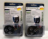 2 Items, Terralux LED Conversion Kit 1000 Lumens 4-6 D Cell Flashlights Only