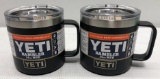 (2) YETI Rambler 14 oz Mugs