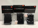 (3) Tacprogear Single Rifle Mag Pouches w/ Open Top & Staggered Rifle Mag Pouch