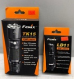 (2) Fenix Flashlights - TK15 1000 Lumens & LD11 300 Lumens