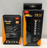 (2) Fenix Flashlights - TK15 400 Lumens & HL50 365 Lumens
