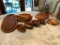 Group of Wooden Tableware & Cheese Board