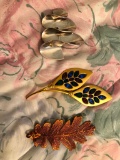 Set of Three Brooches