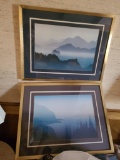 Two Framed Landscape Prints