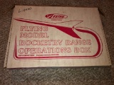 Estes Flying Model Rocketry Range Operations Box, Not 100% Complete, See Pictures