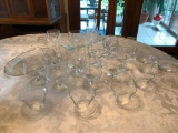 Group of Stemware & Glass Bowls