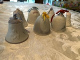 Christmas Themed Bells, Ceramic