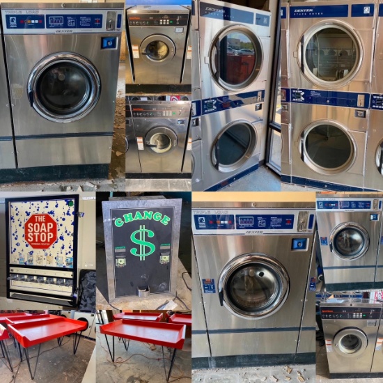 The Auction Mill Auction Catalog Commercial Laundromat Liquidation