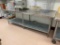 Stainless Steel Prep Table w/ Undershelf, Back Lip, Approx. 96 x 30in x 36in H