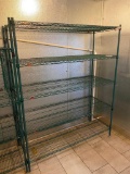 Lot of 3, Eagle NSF Dunnage Stationery Dunnage Shelving Rack, Each 60in x 24in x 72in