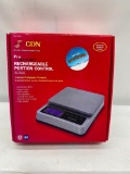 NEW CDN Model SD1110X Pro Accurate Rechargeable Portion Control Scale, 11lbs, 5k