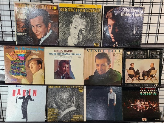 (11) Bobby Darin Record Albums