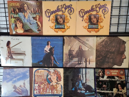 (11) Carole King Record Albums